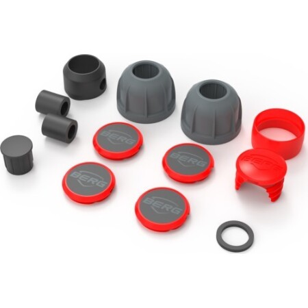 Buzzy - Plastic parts Red-Black - BERG