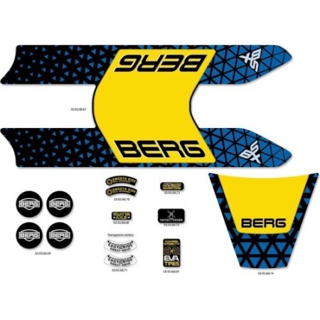 Buzzy - Sticker set BSX - BERG
