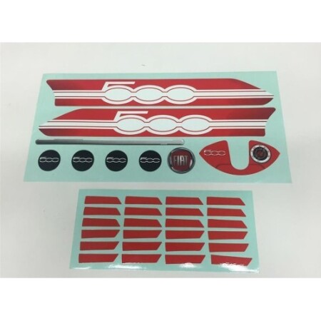 Buzzy - Sticker set Fiat 500 - BERG