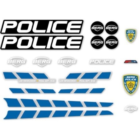 Buzzy - Sticker set Police - BERG
