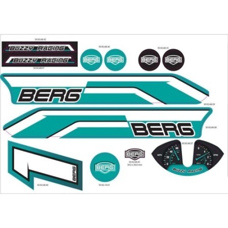 Buzzy - Sticker set Racing - BERG