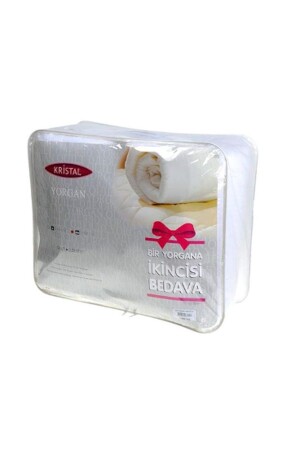 By Taç 1 Alana 1 Bedava Tek Kişilik Yorgan PRTCO-YENİ00097 - Kristal