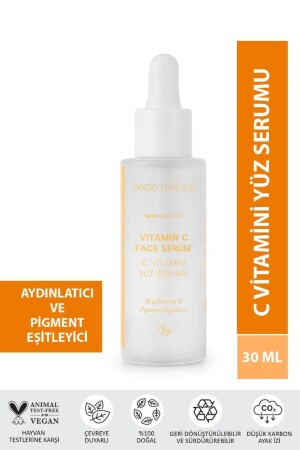 فيتامين C MNZ - سروم الوجه يضيء، يوازي الصوت ويقوم بمكافحة البقع 30 ml BN201 - Bade Natural