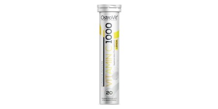 C Vitamini 1000, Limon - 20 efervesan tablet - OstroVit