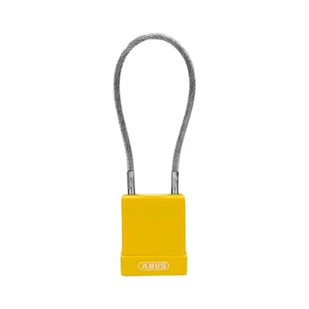 Cable lock ABUS 76/40CAB20 20cm, yellow - ABUS