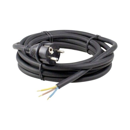Cable with plug AS-SCHWABE H07RN-F 3G1,5 10m - AS-Schwabe