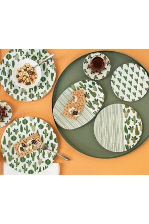 Cactus 36 Piece Breakfast Set for 6 People 04POR033149 - Porland