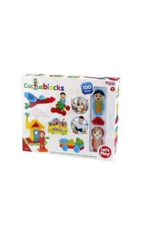 Cactus Blocks 100 Pieces 66. 03. 6005. 040 - DEDE