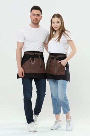 Café, Barista, Friseur, Barkeeper, Florist, Küchenschürzen, schmutzabweisend, Herren, Damen, Halbschürze 7-002 - Monki Haus