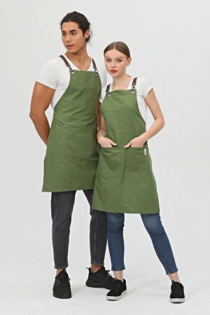 Cafe, Barista, Hairdresser, Kitchen, Chef, Chef, Painter and Florist Aprons Stain-Proof Apron 3pockets - Monki Haus