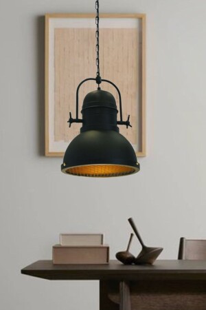 Cage Black Single Chandelier Living Room Cafe Restaurant Boutique Hotel Hairdresser Chandelier Lamp Pendant Lighting RSA2075ZXXX01 - Bamyum