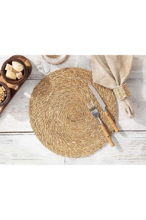Caitly Wicker Placemat 35 Cm Beige - English Home