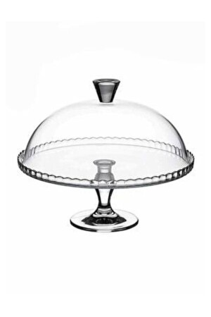 Cake Cup Presentation Plate with Lid 95200 P1169S6958 - Paşabahçe