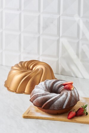Cake Pro Pare Cast Iron Cake Mold Gold 24 Cm 153. 09. 01. 2227-1 - Karaca