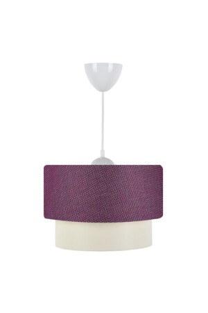 Cake Single Pendant Lamp Chandelier Purple ev-47 - EvLight