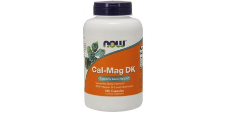 Cal-Mag DK - 180 caps - NOW Foods