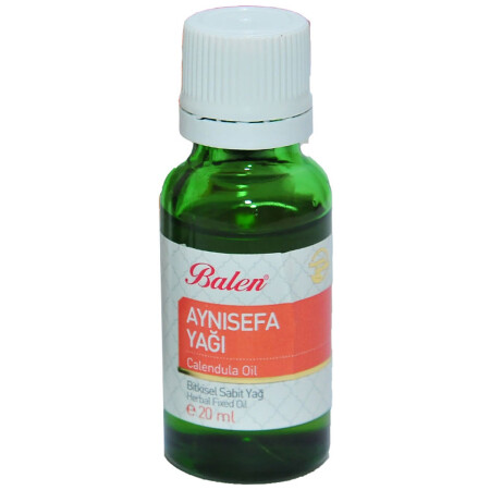 Calendula Oil (Maceration) 20 ML Glass Bottle - Balen