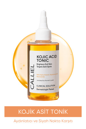 CALLİEL Aydınlatıcı, Leke Ve Siyah Nokta Karşıtı Kojik Asit Tonik 200 ml - Calliel