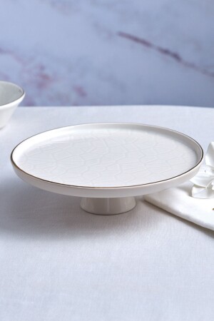 Calvin Footed Serving Plate 23 Cm 153. 03. 06. 9168 - Karaca