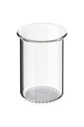 Cam Fırçalık Diş Fırçalığı Yükseklik: 11 Cm Ikea Banyo Fırça Koyma Kabı Şeffaf ENF111 - Genel Markalar