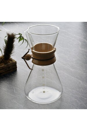 Cam Kahve Demleme Karafı 600 Ml THN87226 - Tohana