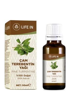 Çam Terebentin Yağı %100 Doğal 50 ml - Life In