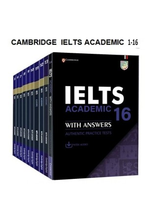 Cambridge English Ielts 1-2-3-4-5-6-7-8-9-10-11-12-13-14-15-16 Academic With Answers + Audios - Cambridge Audio