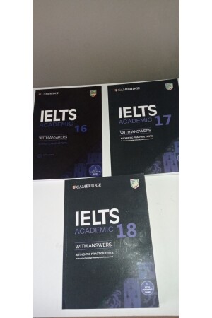 Cambridge University Ielts 16-academic -17-academic-18-3 books - Dmn Yayincilik