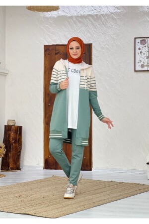 Camelya New Season Triple Tracksuit Set - Kardelenbutik