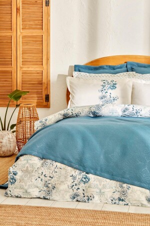 Camilio Double Summer Set Blue 200. 22. 14. 0044 - Karaca Home