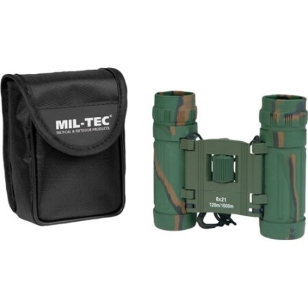 CAMO COLLAPSIBLE BINOCULAR 8X21 - MIL-TEC