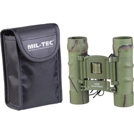 CAMO GEN.II COLLAPSIBLE BINOCULAR 10X25 - MIL-TEC