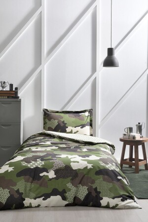 Camouflage Single Duvet Cover Set PR-12692782 - Özdilek