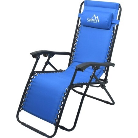 Camping chair Cattara Livorno - blue - Cattara