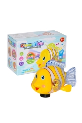 Can Oyuncak Pilli Işıklı Ve Sesli Balık CN-3943 - Can Toys