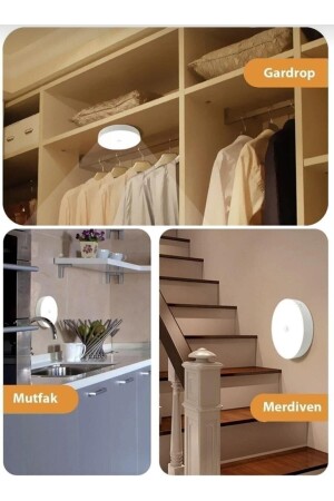 Candela Rechargeable Sensor Night LED Lamp White Light - Seldur