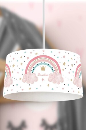 Candy Rainbow Children's Pendant Lamp Chandelier - Rivaistanbul