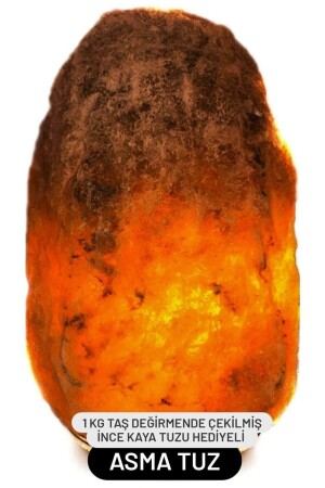 Çankırı Kaya Tuzu Tuz Lambası 4-6 Kg Büyük Boy Çankırı Doğal - Asma