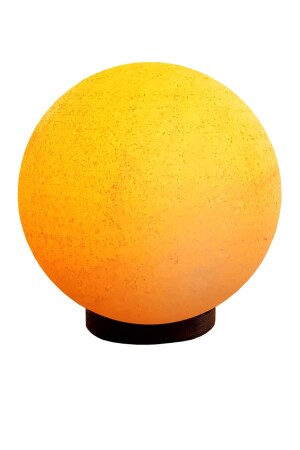 Çankırı Rock Salt Lamp Globe Model Rock Salt Lamp Approximately 4 Kg of White Salt. Salt Lamp Round Salt Lamp - Zencefil Organik