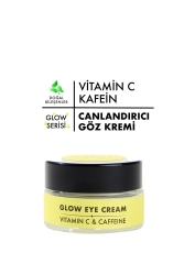 Glow Eye Cream- Vitamin C & Kafein I?çeren Canlandırıcı Göz Kremi Göz Cevresi Kremi - Polente Natural
