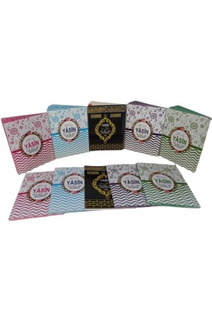 Çantaboy Yasin-i Şerif 10 Piece Special Set 80 Pages Mixed Color - Haktan Yayın Dağıtım