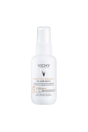 Capital Soleil Uv Age Daily Spf50 High Protection Facial Sun Cream 40ml 3337875762298 - Vichy