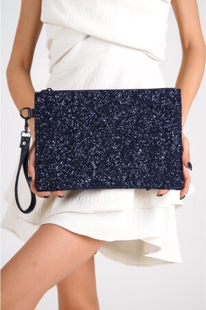 Capone Pullu Paris 275 Lacivert Kadın Clutch Çanta 356-Z003-CAM-275-001 - Capone Outfitters