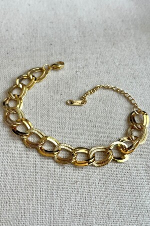 Caprea Steel Milky Way Women's Bracelet Tarnish Resistant 16 Cm 5 Cm Wrist Length Women's Bracelet L Zblk - Moda