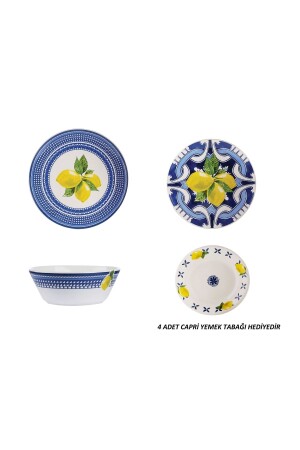 Capri 4-teiliges Tellerset CPRKS001 - ZM Decor