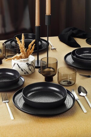 Capri Moderna 16 Piece Dinner Set for 4 Persons 3445 CMOD16YS883445 - Kütahya Porselen