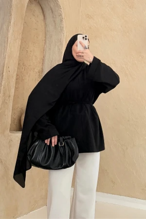 Capsule Sommer Basic Sweat Schwarz - Nuuwears