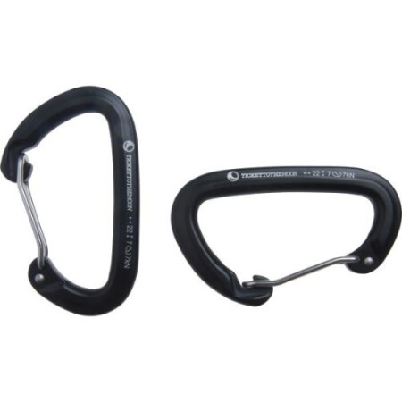 Carabiner for hammock attachment Ticket To The Moon, 2pcs, 22kN - Ticket To The Moon