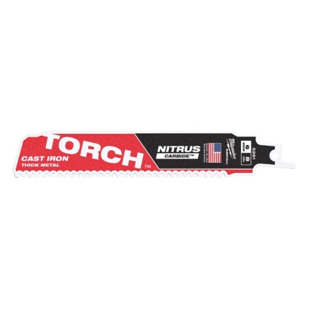 Carbide-toothed saw blade MILWAUKEE TCT Torch Nitrus 150mm 8tpi - Milwaukee Accessories