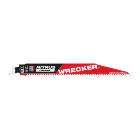 Carbide-toothed saw blade MILWAUKEE Wrecker Nitrus 230mm 6tpi - GITANA